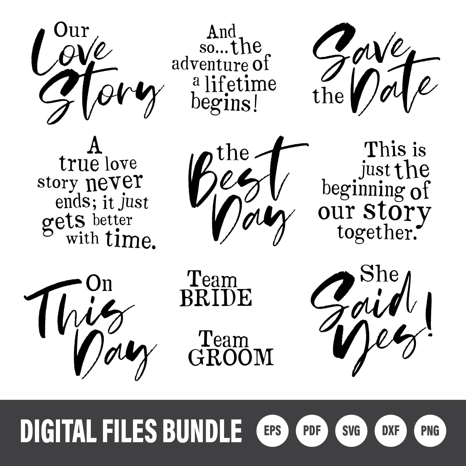 Weddings Set_Vol 1 Wedding Quotes