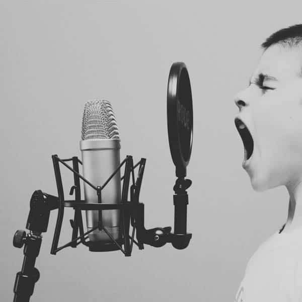 Boy Singing