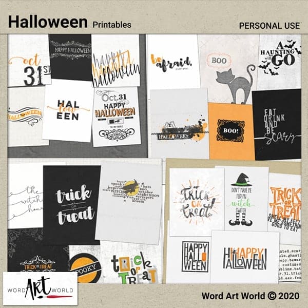 Halloween Printables